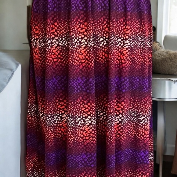 Gorgeous strapless maxi dress Fire Los Angeles size M - Picture 4 of 16